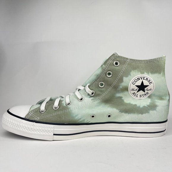 Converse Chuck Taylor All Star Hi Tie Dye Green White Shoes Size 13 171912C main image 7